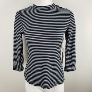 Sweet Wanderer‎ Women's Striped Top Size M NWT